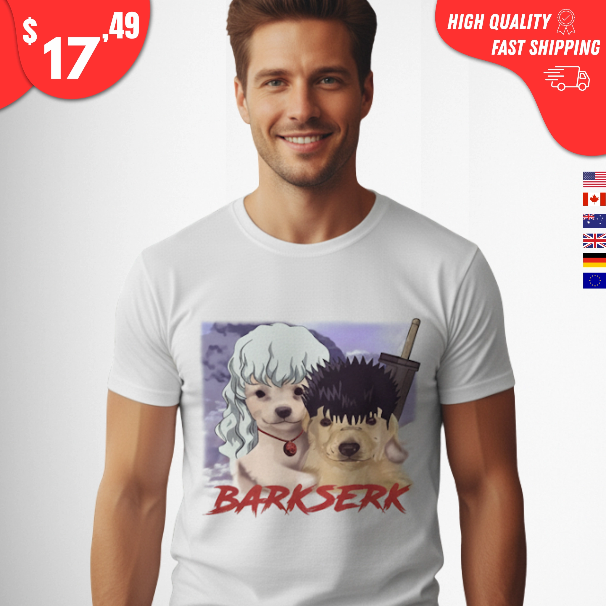 Barkserk griffith Dog Shirt