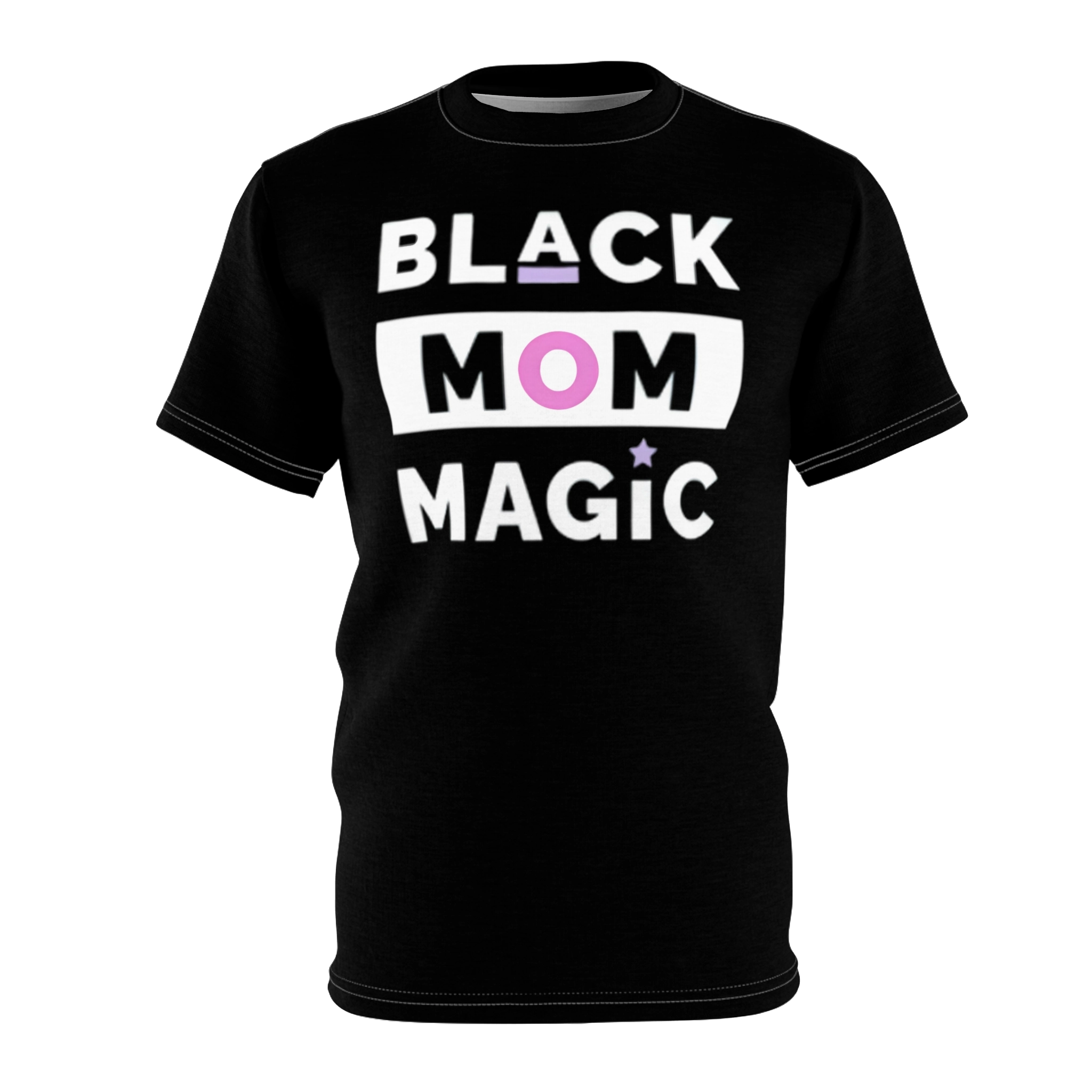 Black Mom Magic Black Crew Shirt