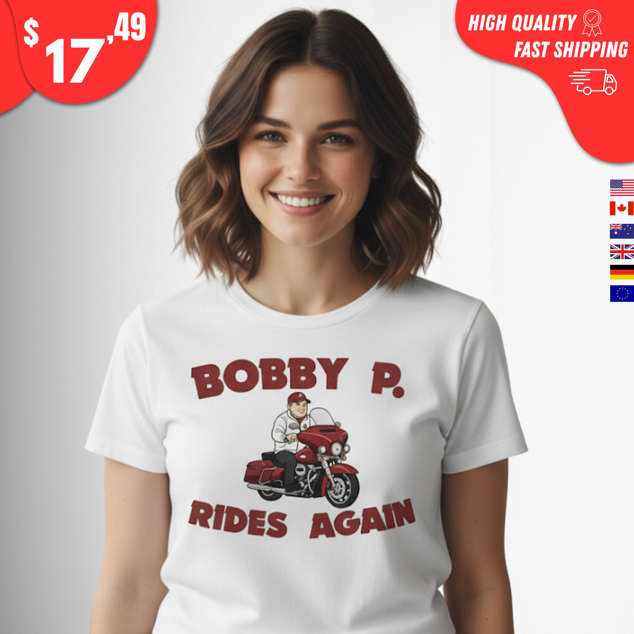 Bobby P Rides Again Shirt
