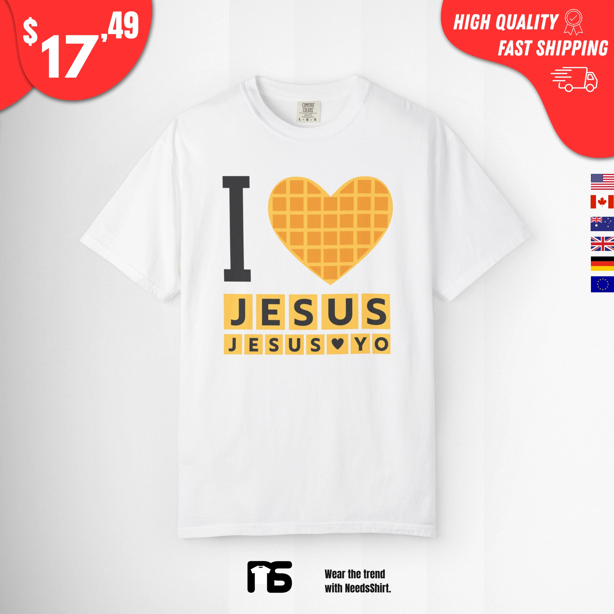 Bryce Crawford Jesus Shirt