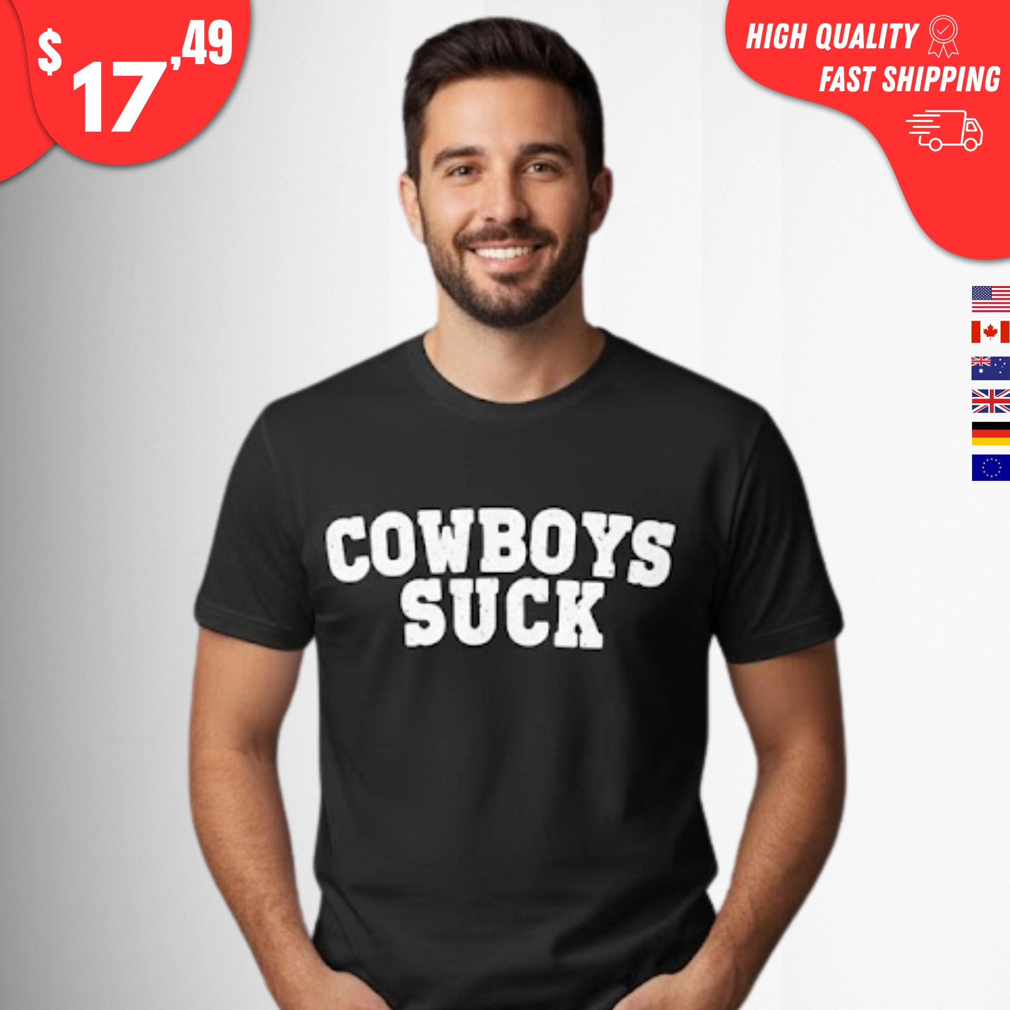 Cowboys Suck Shirt