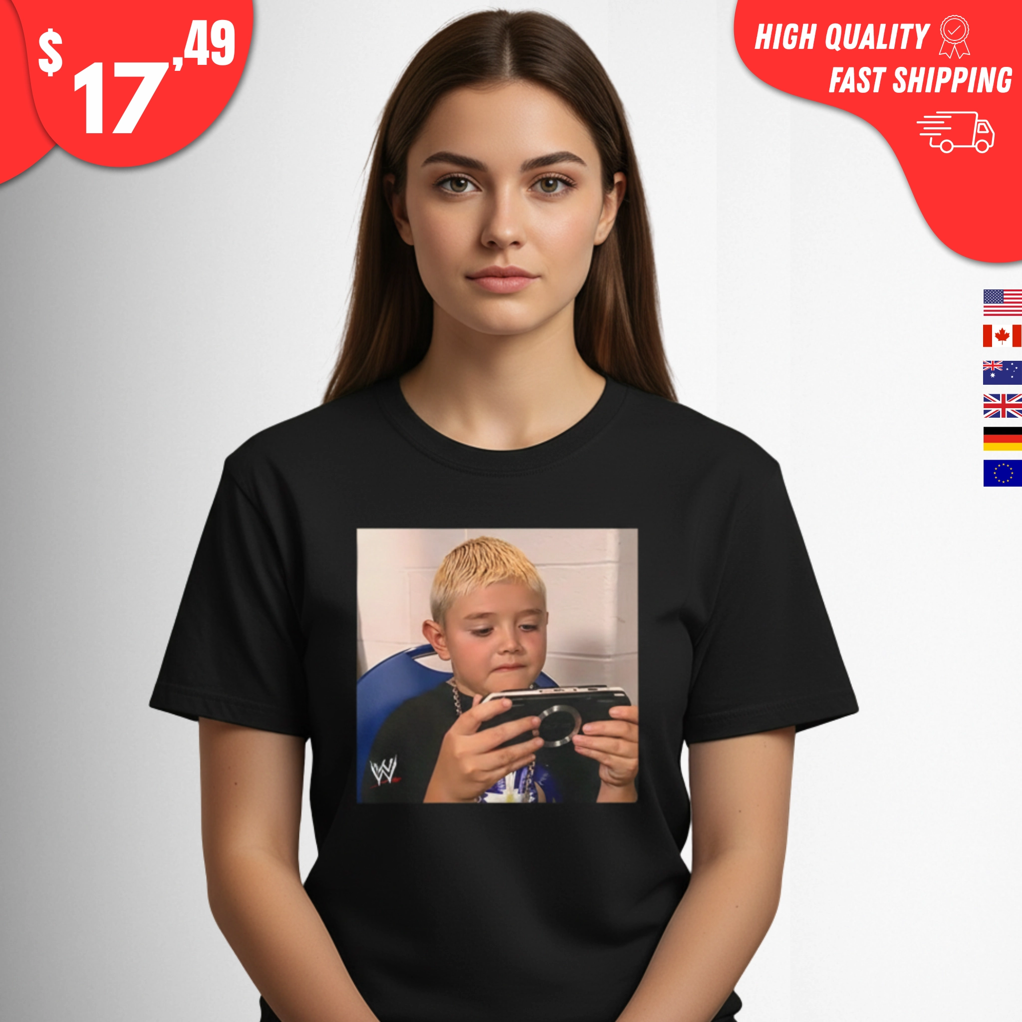 Dominik Mysterio PSP Throwback Shirt