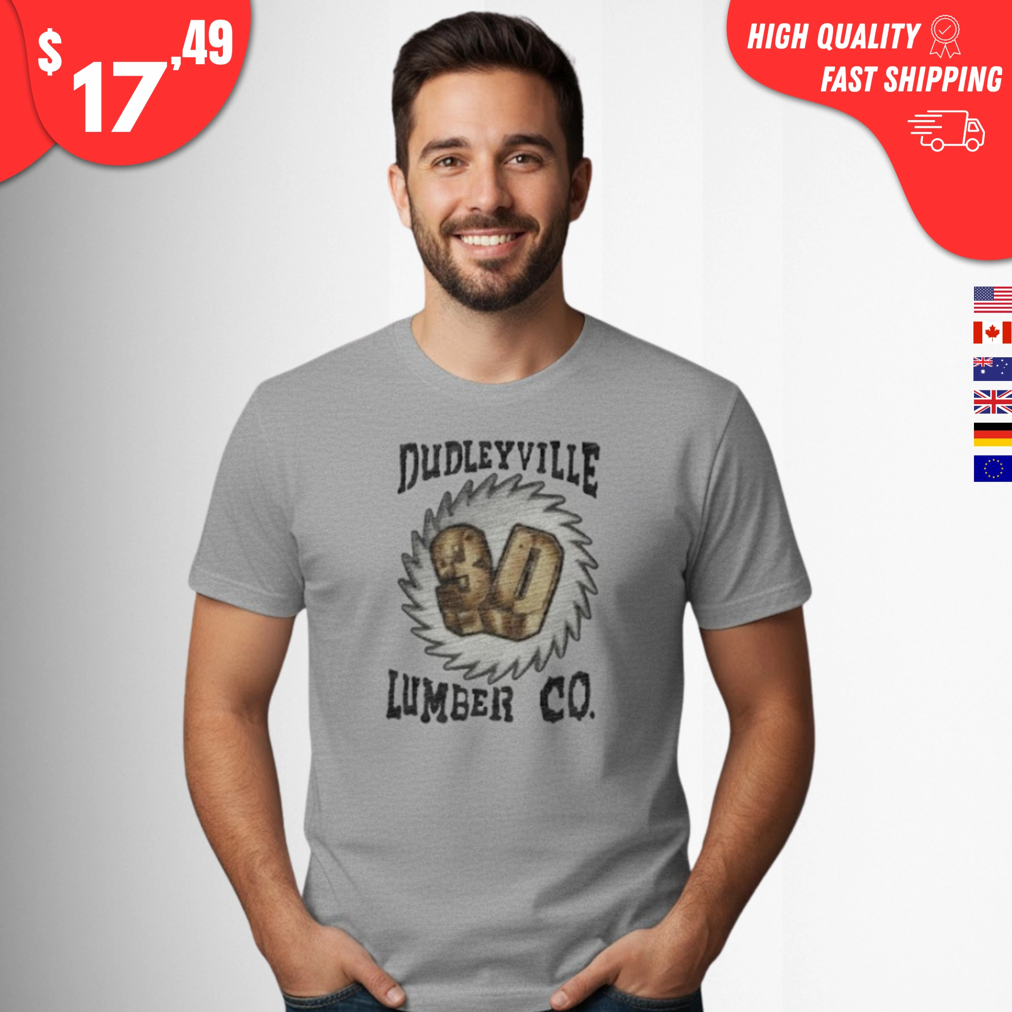 Dudleyville 3D Lumber Co Shirt
