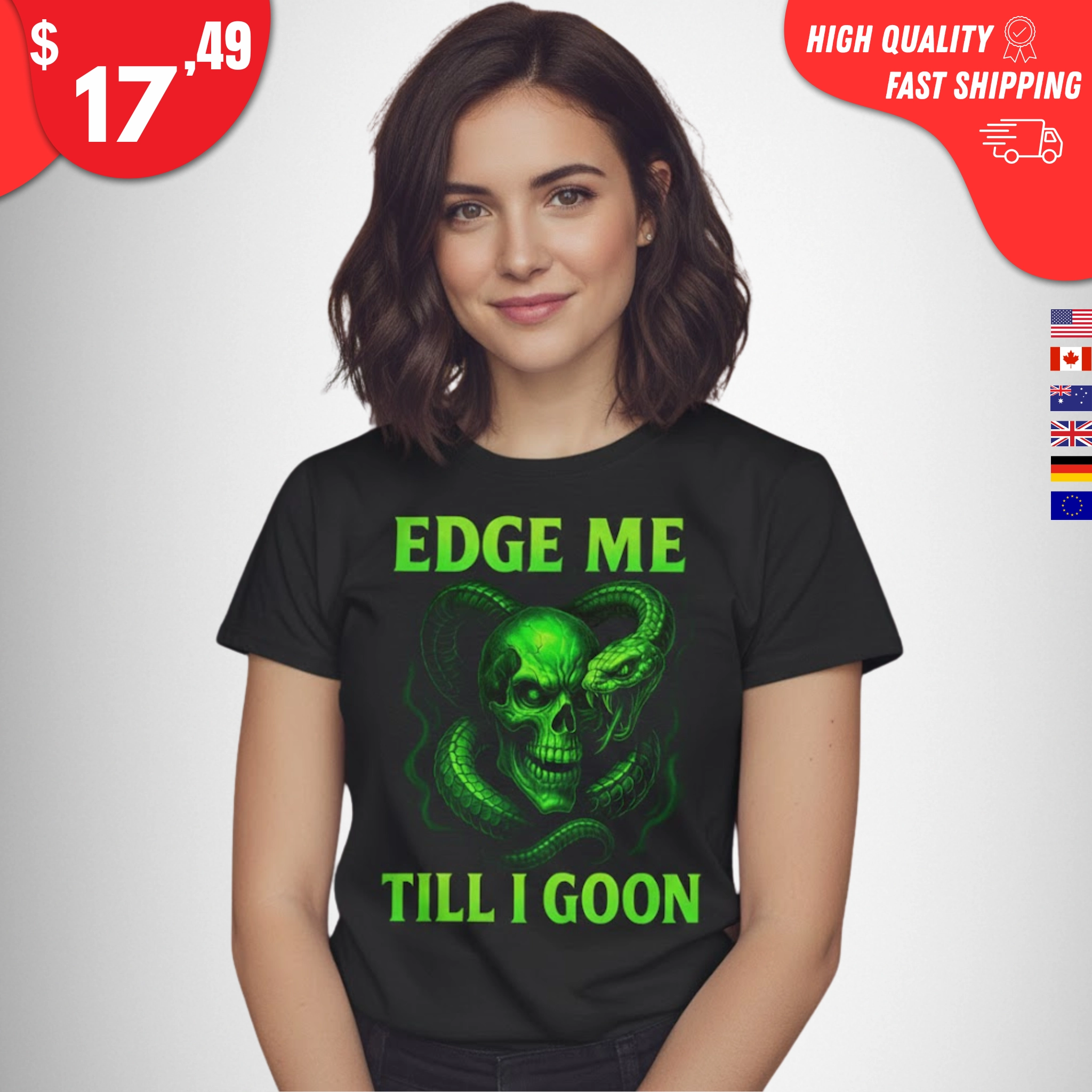 Edge Me Till I Goon Shirt