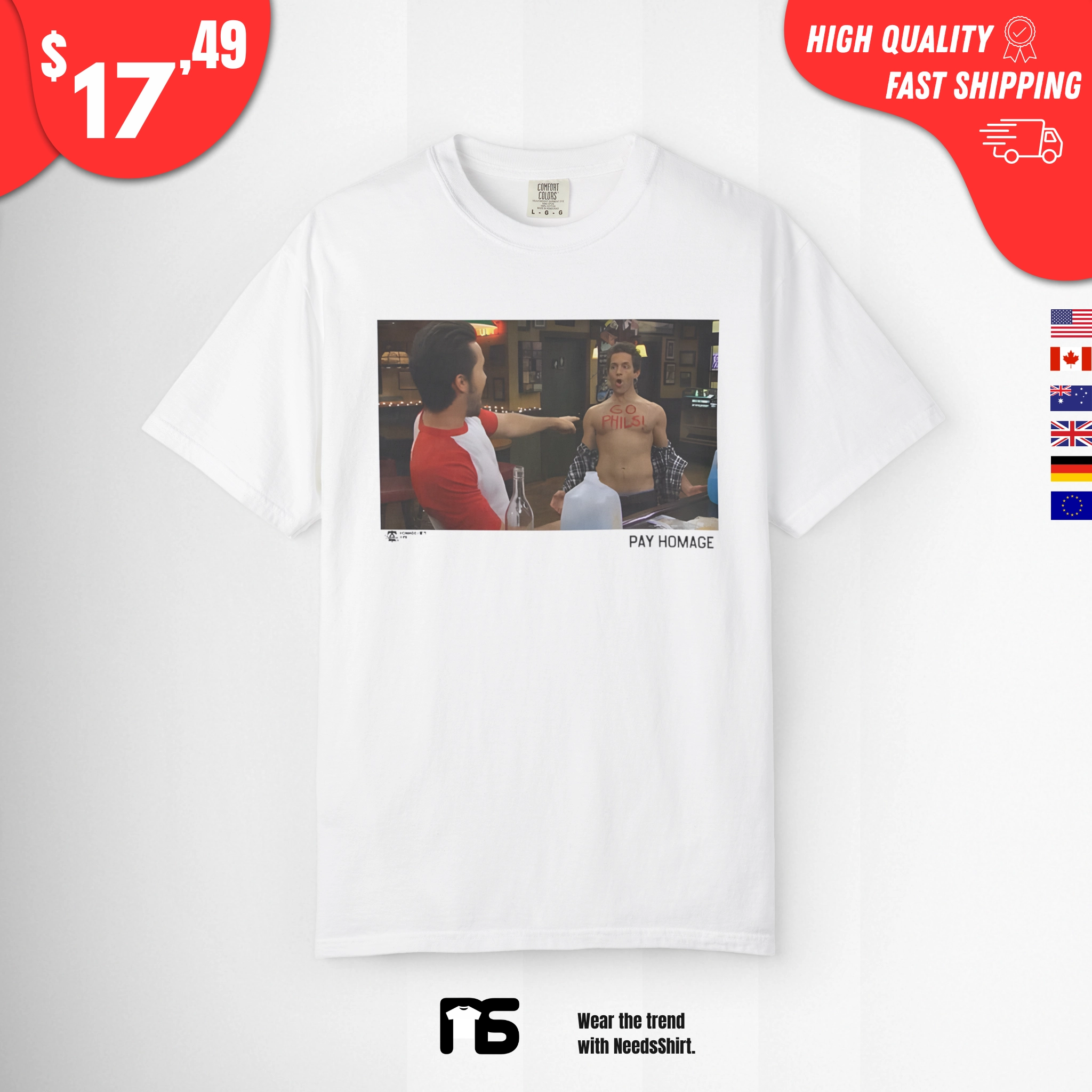 Go Phils Pay Homage Shirt