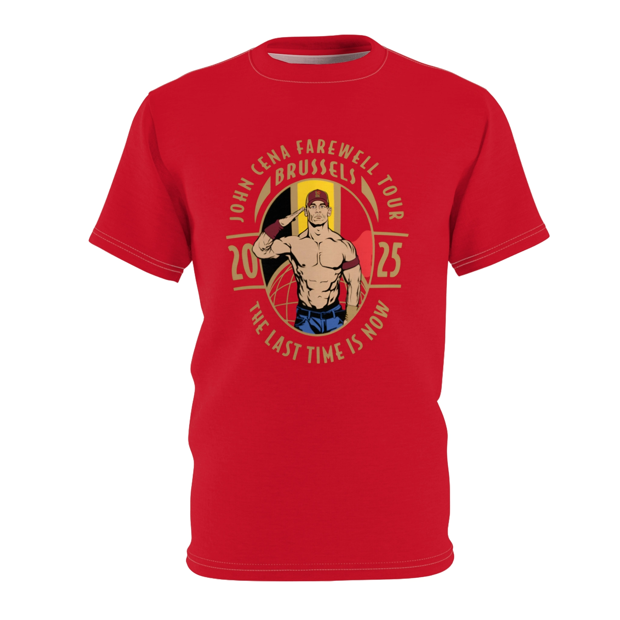 John Cena Farewell Tour 2025 Brussels Shirt