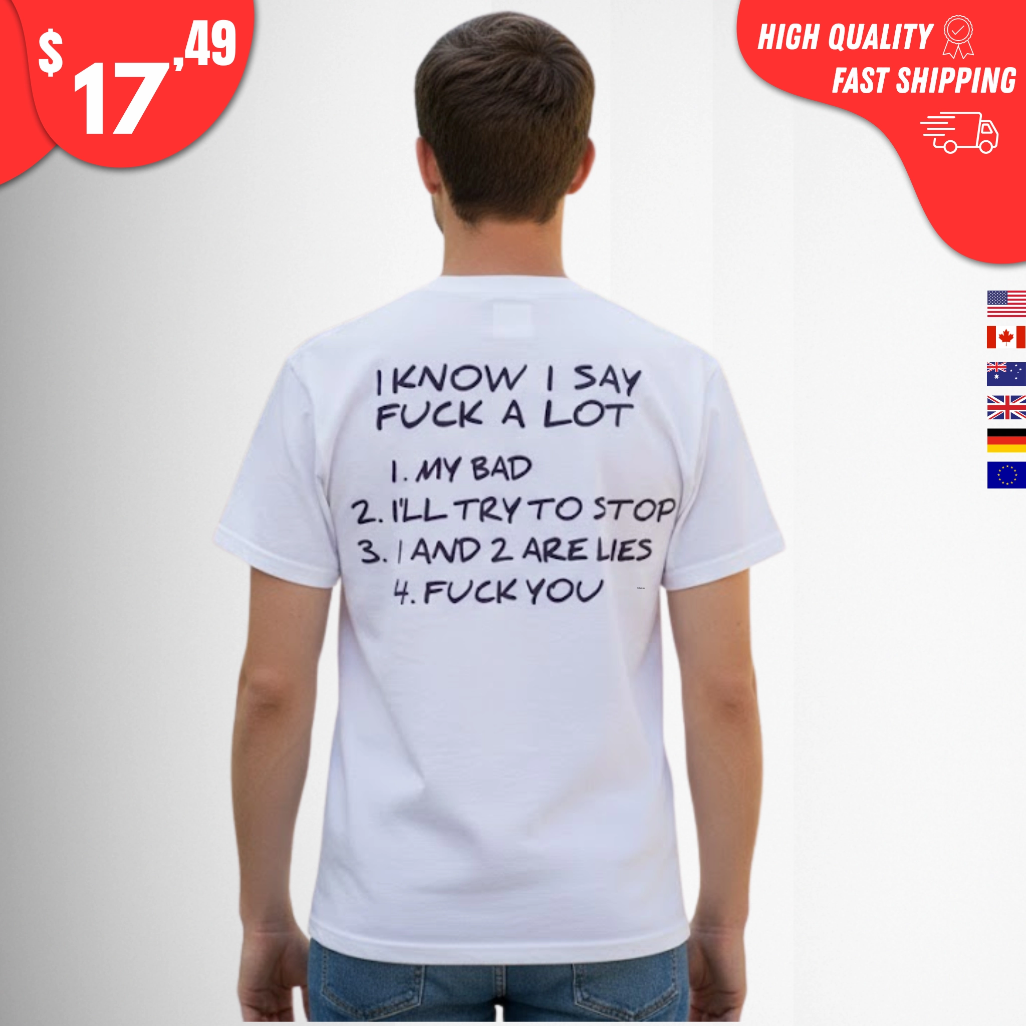 Jude Bellingham I Know I Say Fuck a Lot Shirt