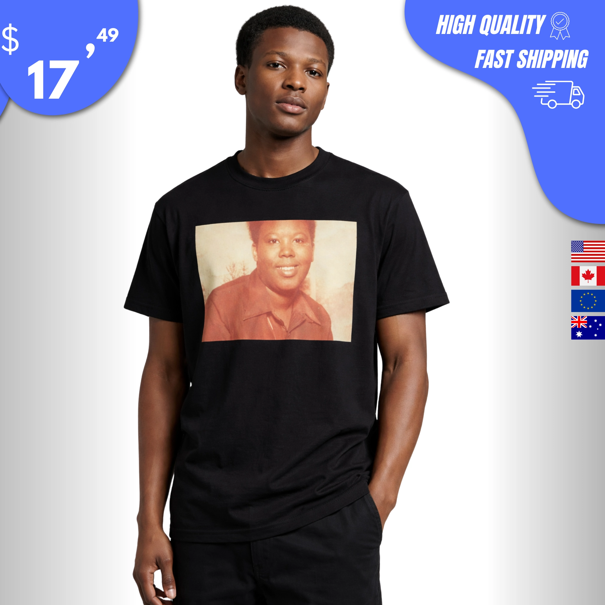 King Harris Mom Picture Shirt