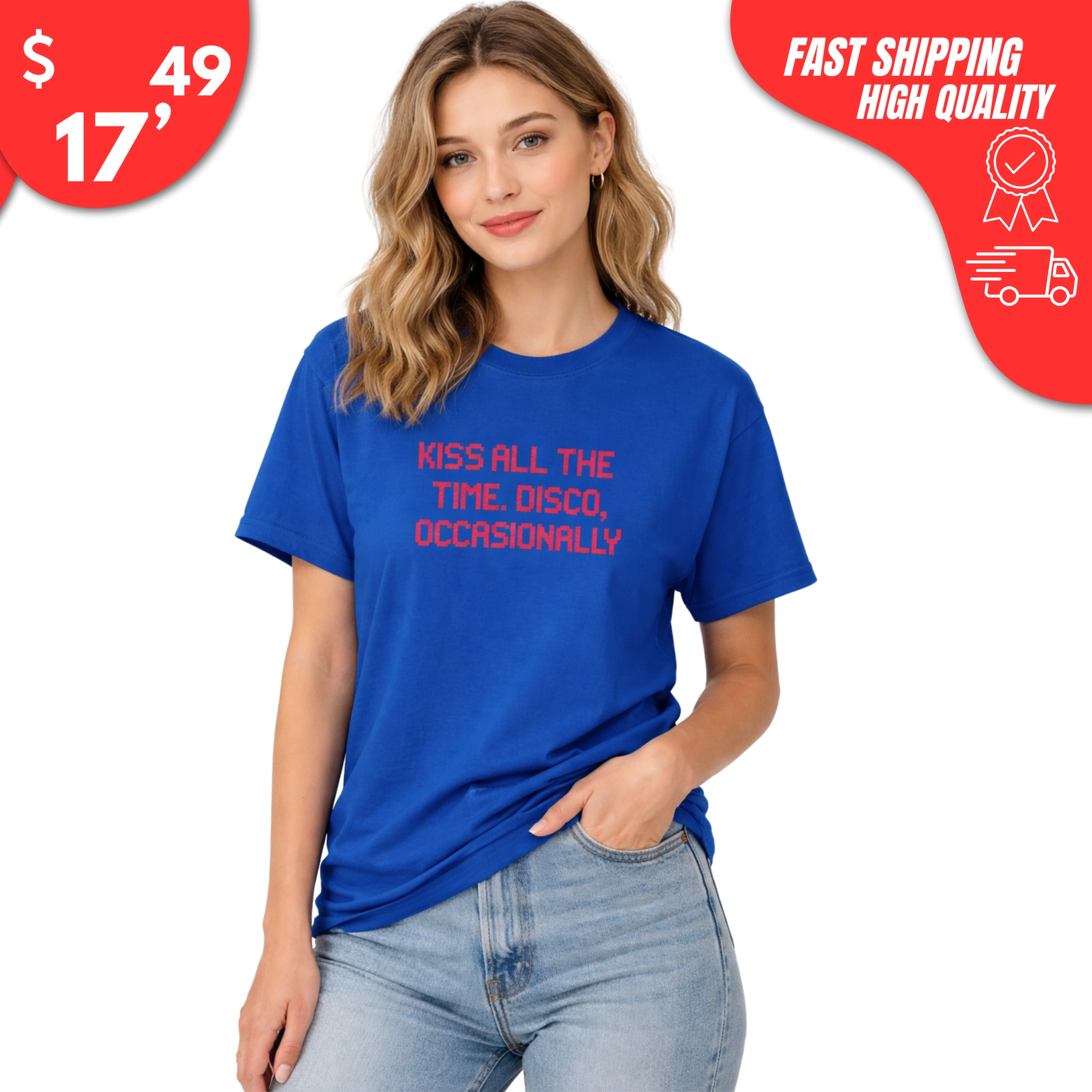 Kiss All the Time Disco Occasionally Shirt