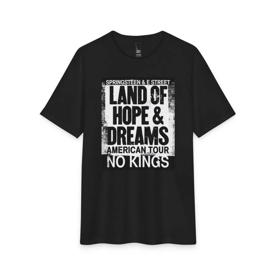 land of hope and dreams american tour no kings shirt