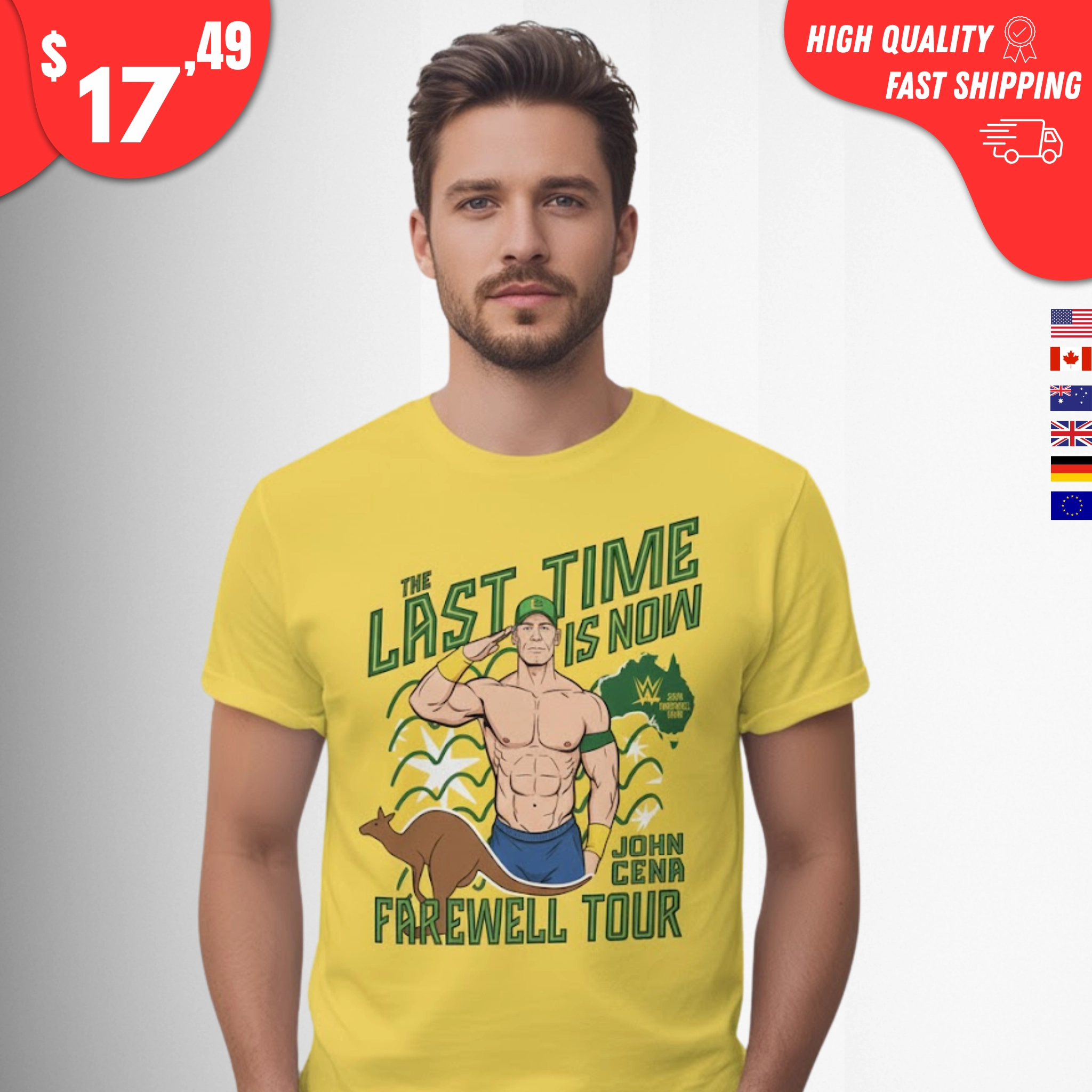 Last Time Is Now John Cena Australia Shirt