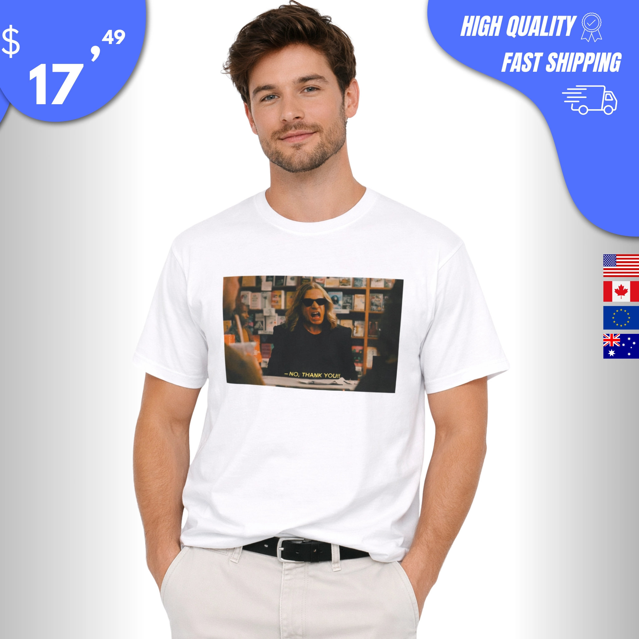 No Thank You Vampire Lestat Shirt