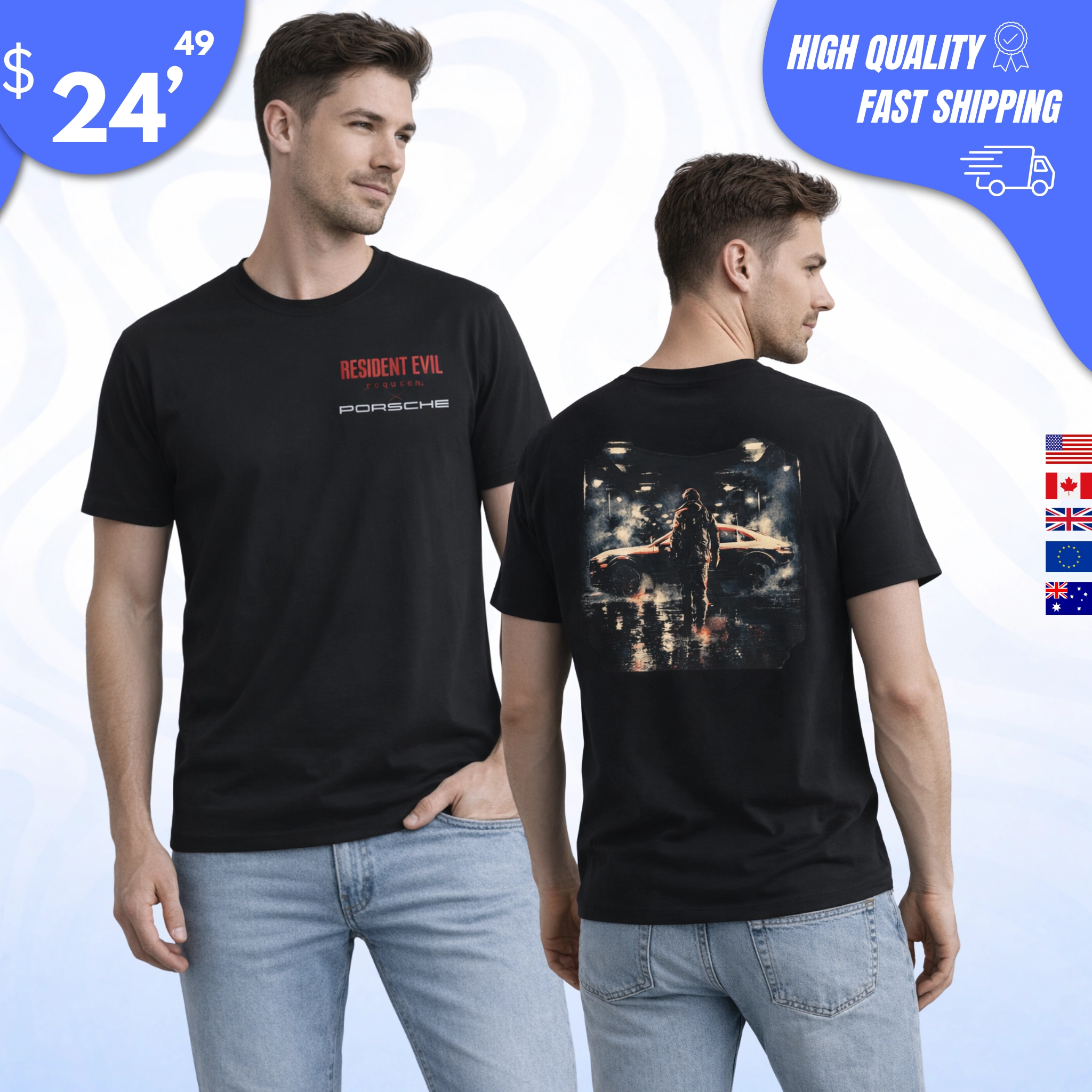 Resident Evil Requiem Porsche Shirt