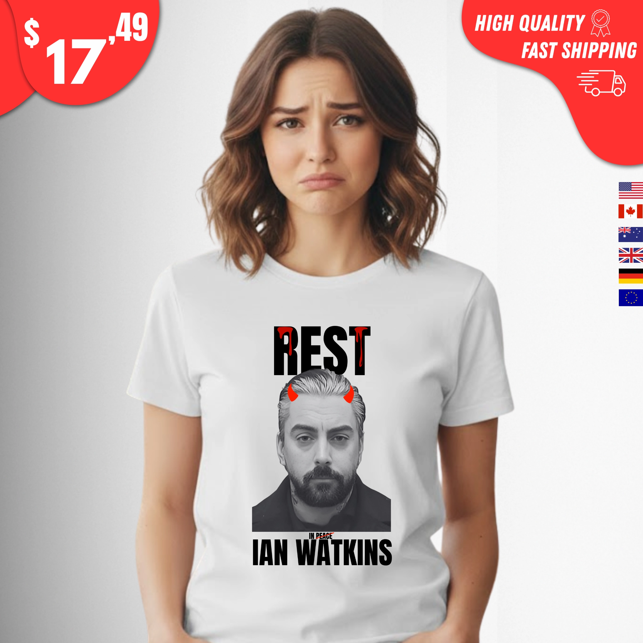 Rip Ian Watkins Shirt
