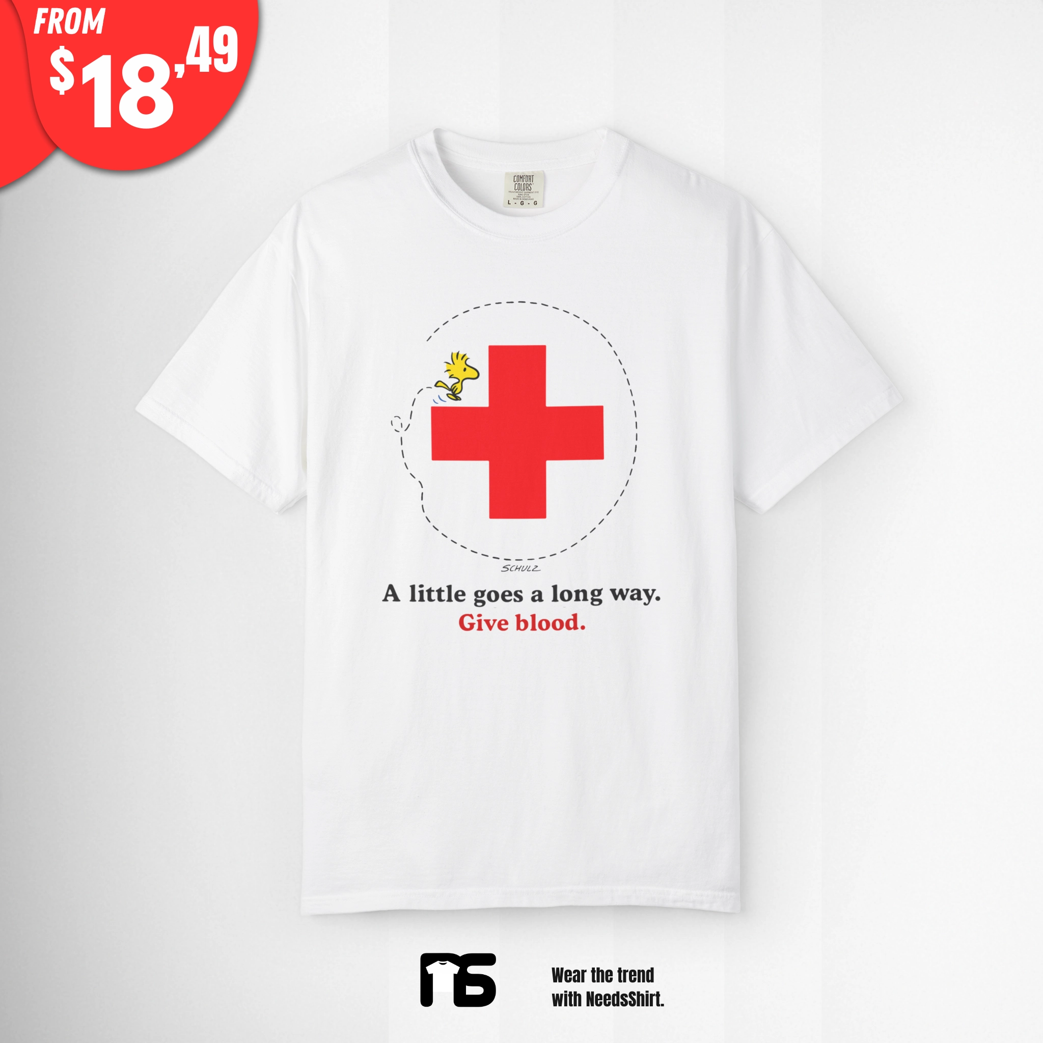 Snoopy Blood Drive Shirt