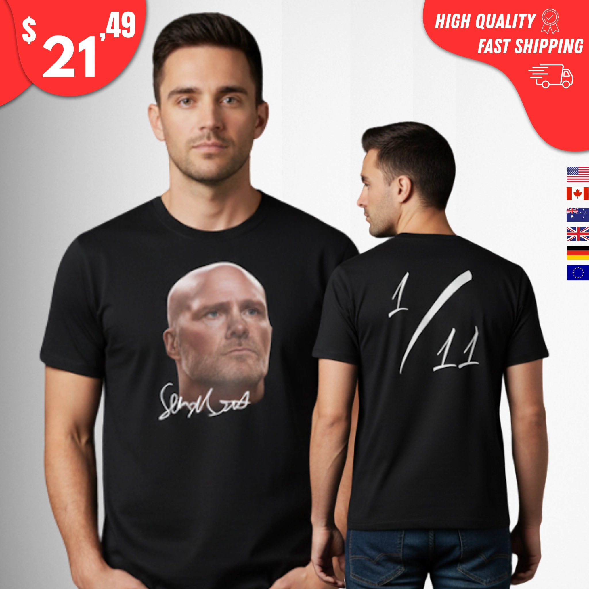 Steve Austin 1/11 Shirt