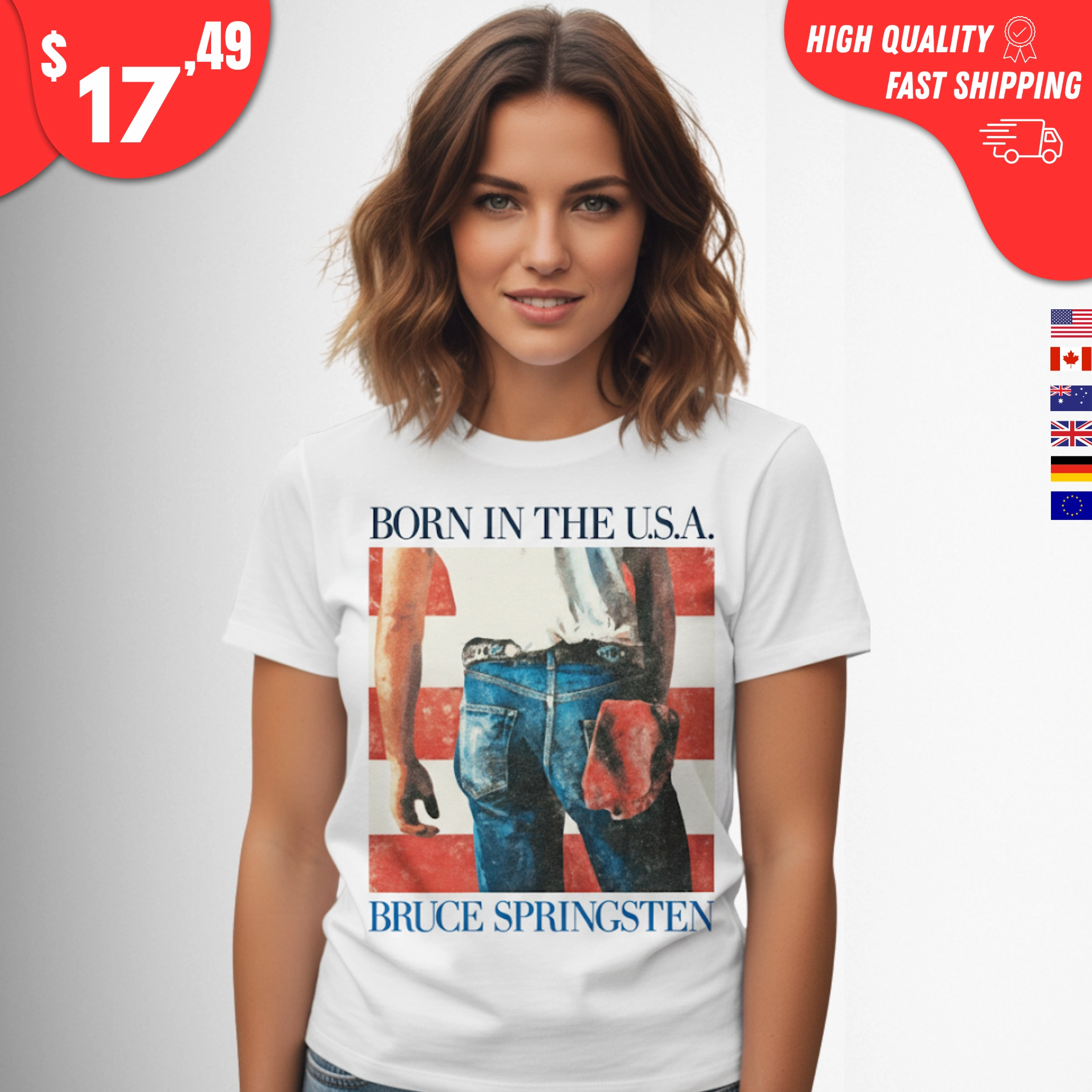 Taylor Swift Born in the USA Shirt