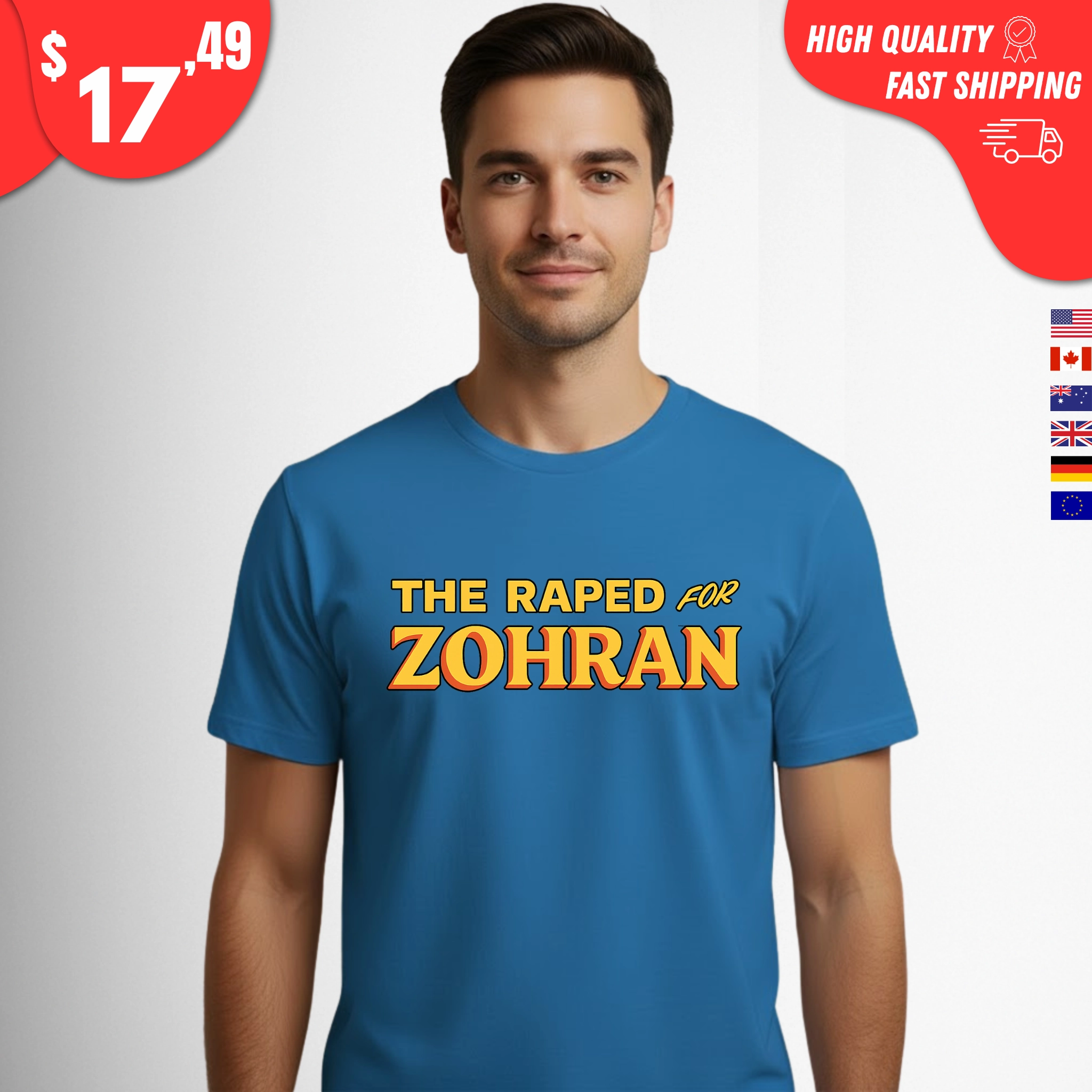 The raped for Zohran Shirt