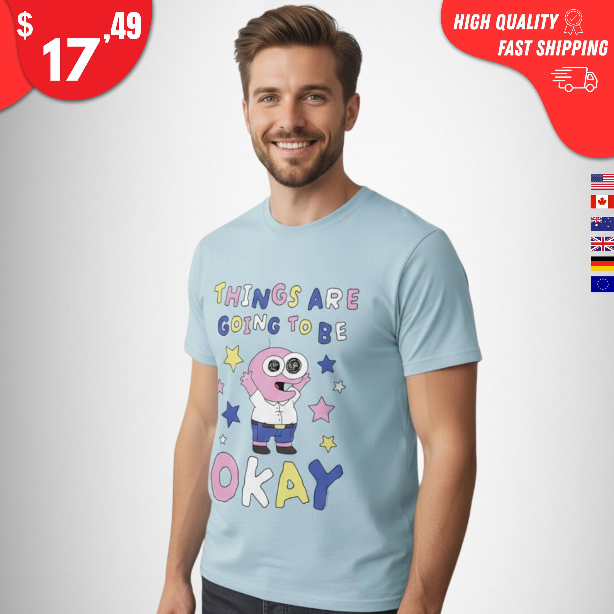 Things Are Going to Be Okay Pim Pimling Shirt