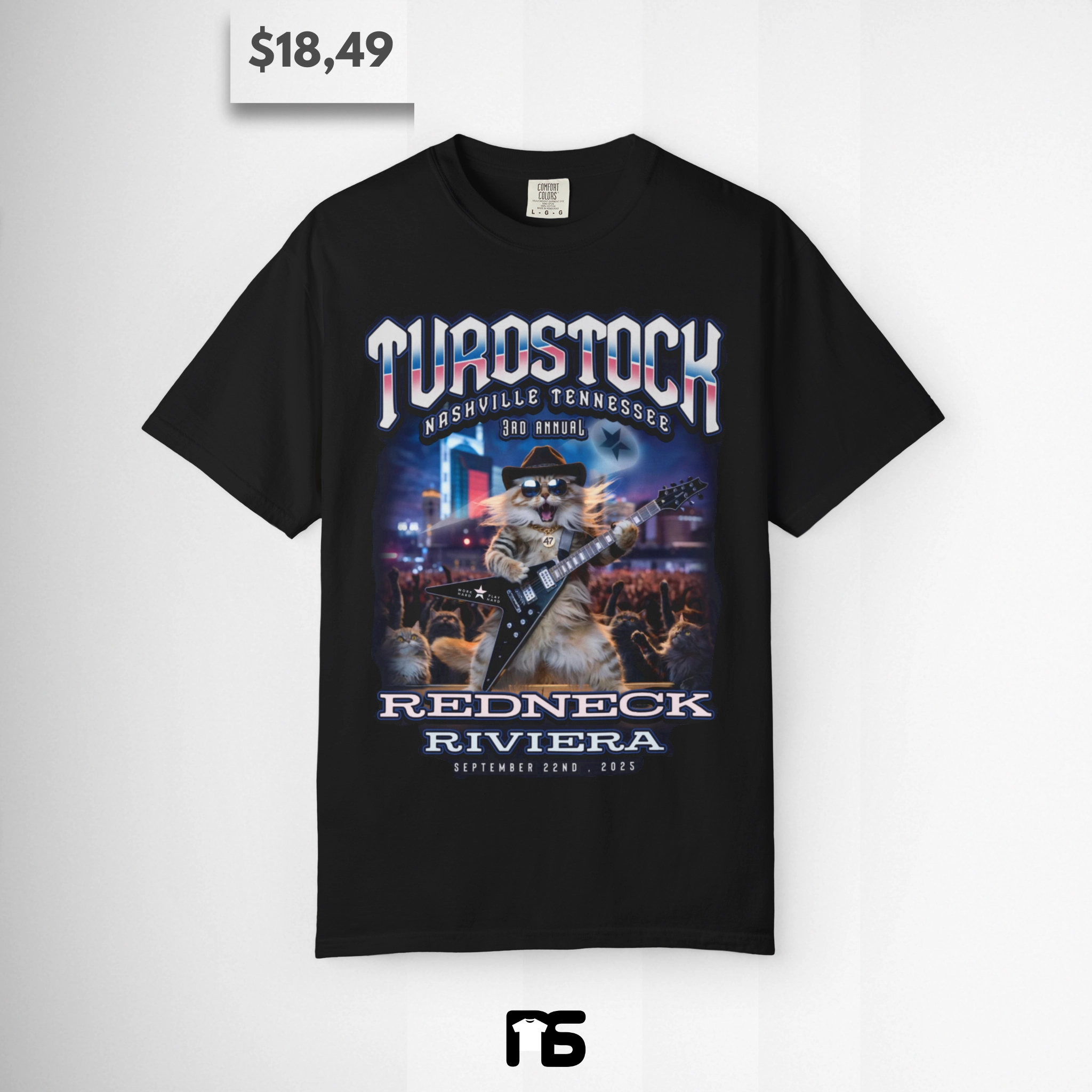 Turostock Nashville Tennessee 3rd Annual Redneck Riviera Shirt