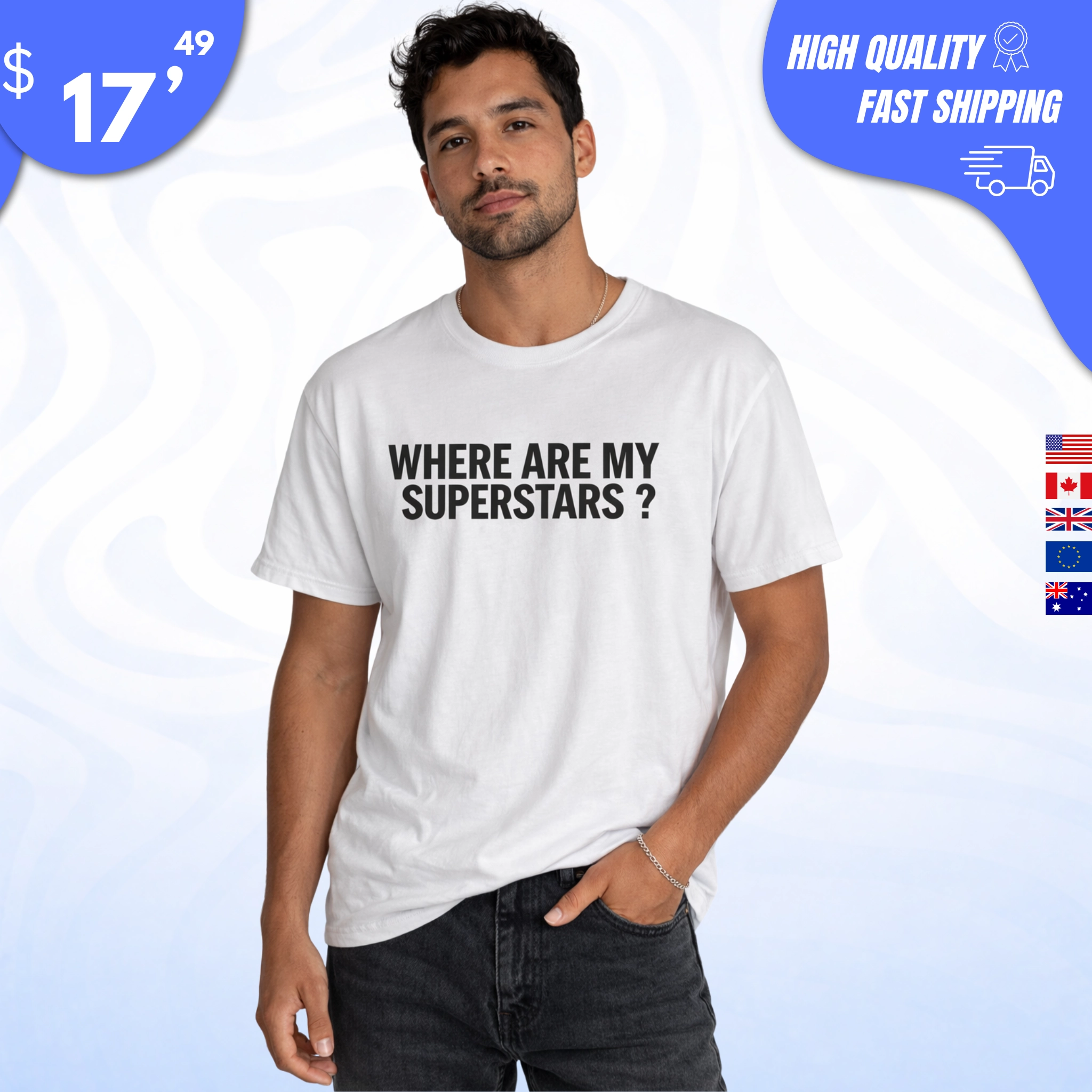 Where Are My Superstars Shirt